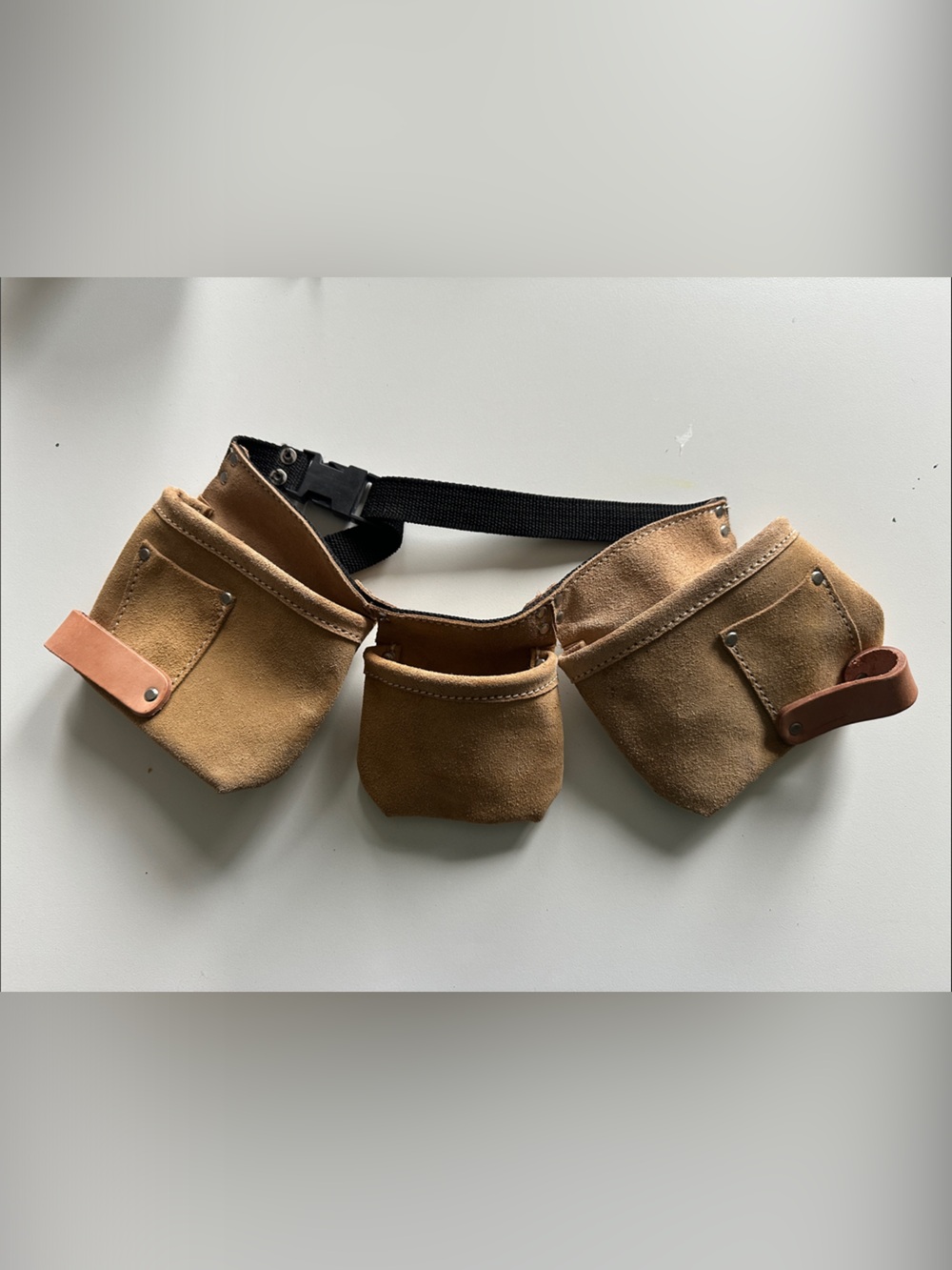 Like new Children’s Brown Leather Tool Belt